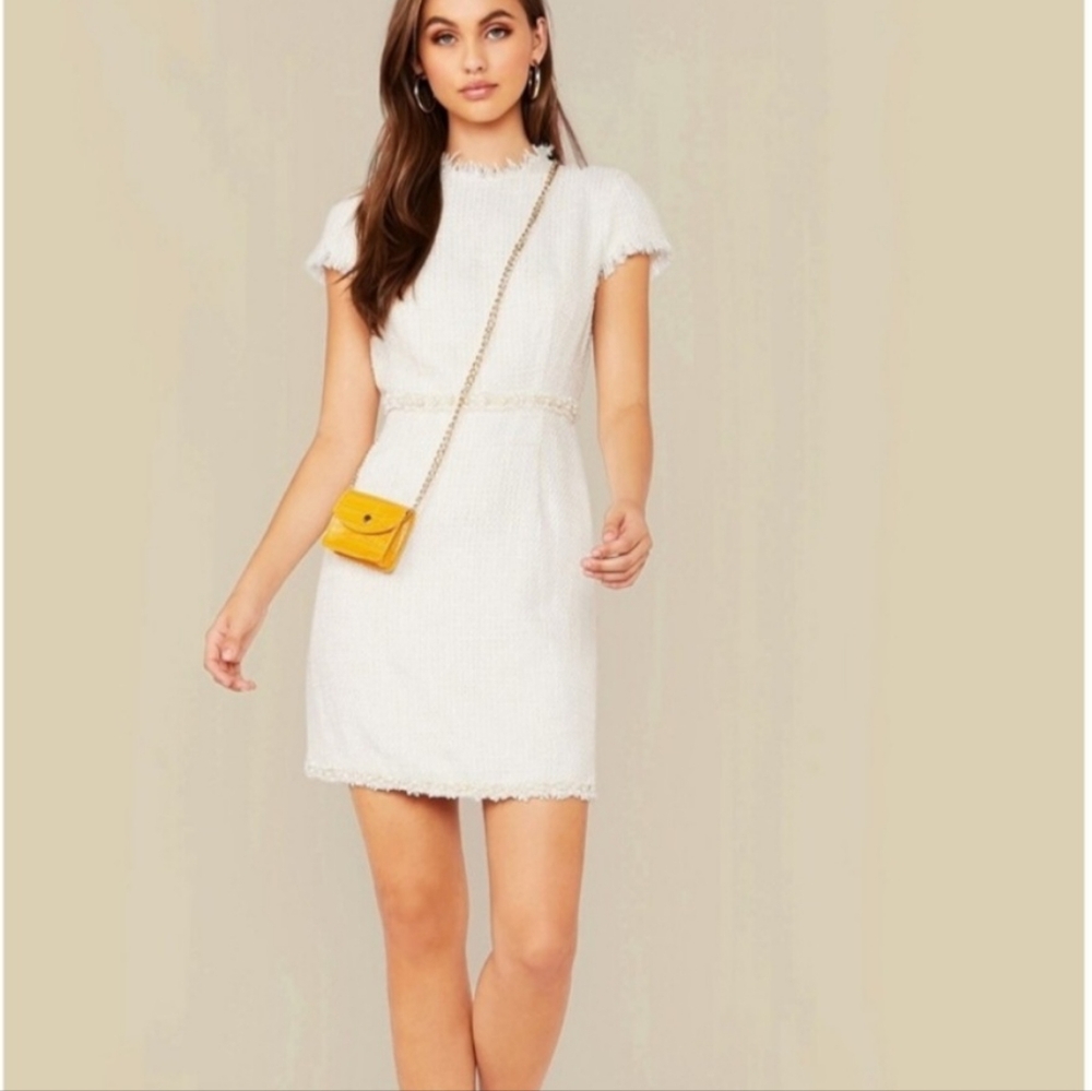 White short classy dress
